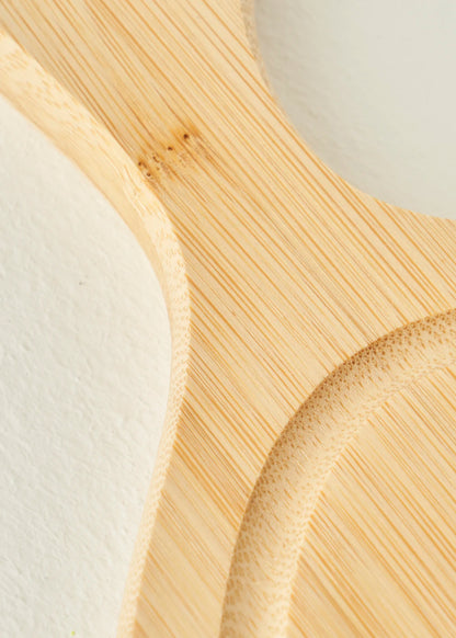 Lia Bambu Kesme Tahtası Naturel (39x18 cm) - 33x16x1,5 cm - NATUREL - 2