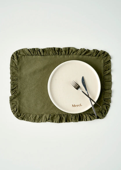 %100 Pamuk Elegance Amerikan Servis Haki (35x45 cm)