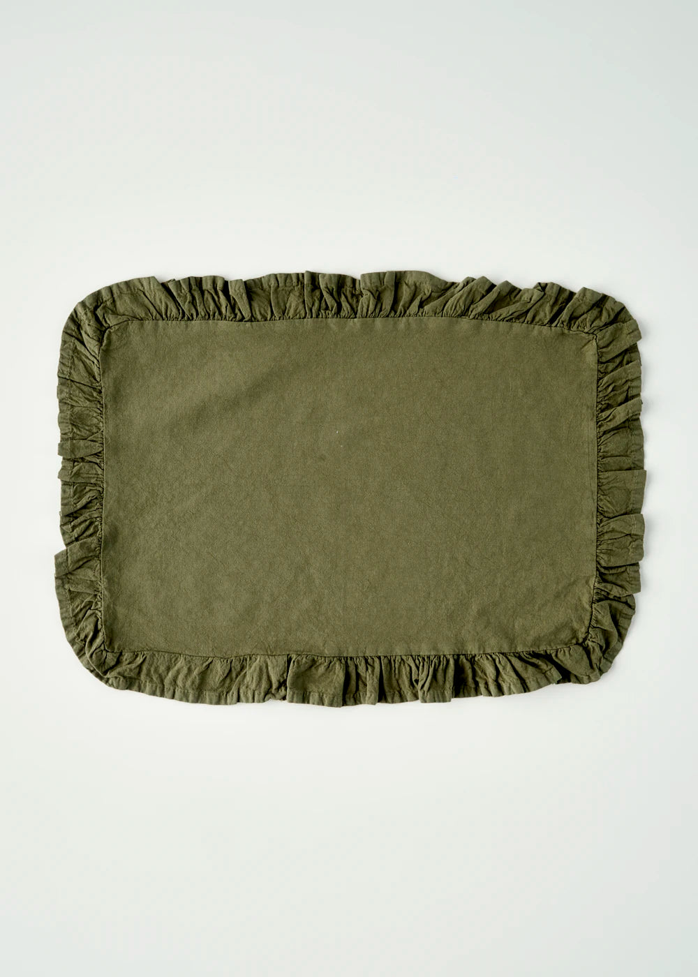%100 Pamuk Elegance Amerikan Servis Bej (35x45 cm) - HAKİ - 35x45 cm - 2