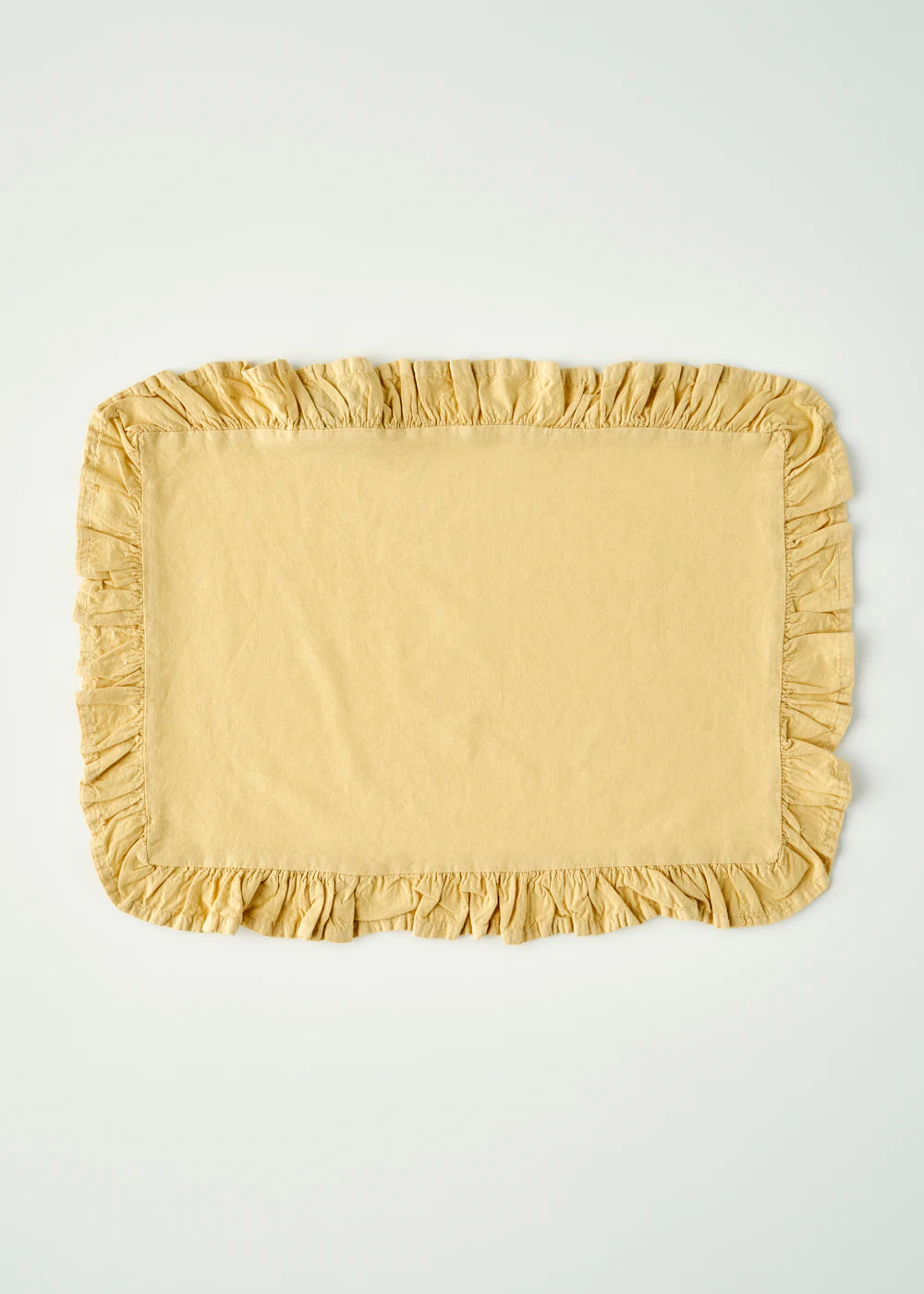 %100 Pamuk Elegance Amerikan Servis Bej (35x45 cm) - SARI - 35x45 cm - 2