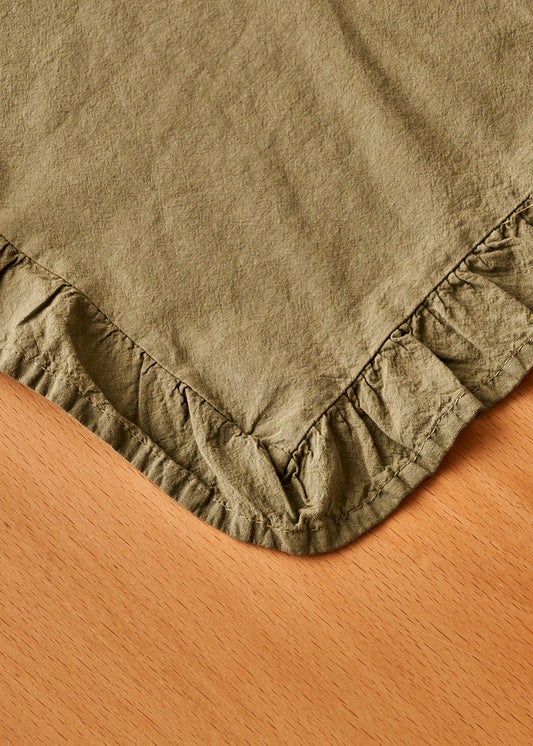 %100 Pamuk Elegance Runner Haki (50x150 cm)