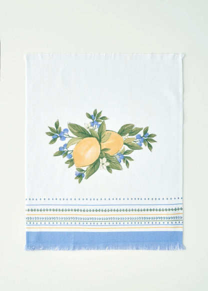 Lemoncello Pamuklu 2 'li Kurulama Bezi Sarı (40x50 cm)