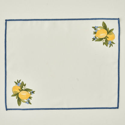 Lemoncello Pamuklu Amerikan Servis Sarı (35x45 cm)