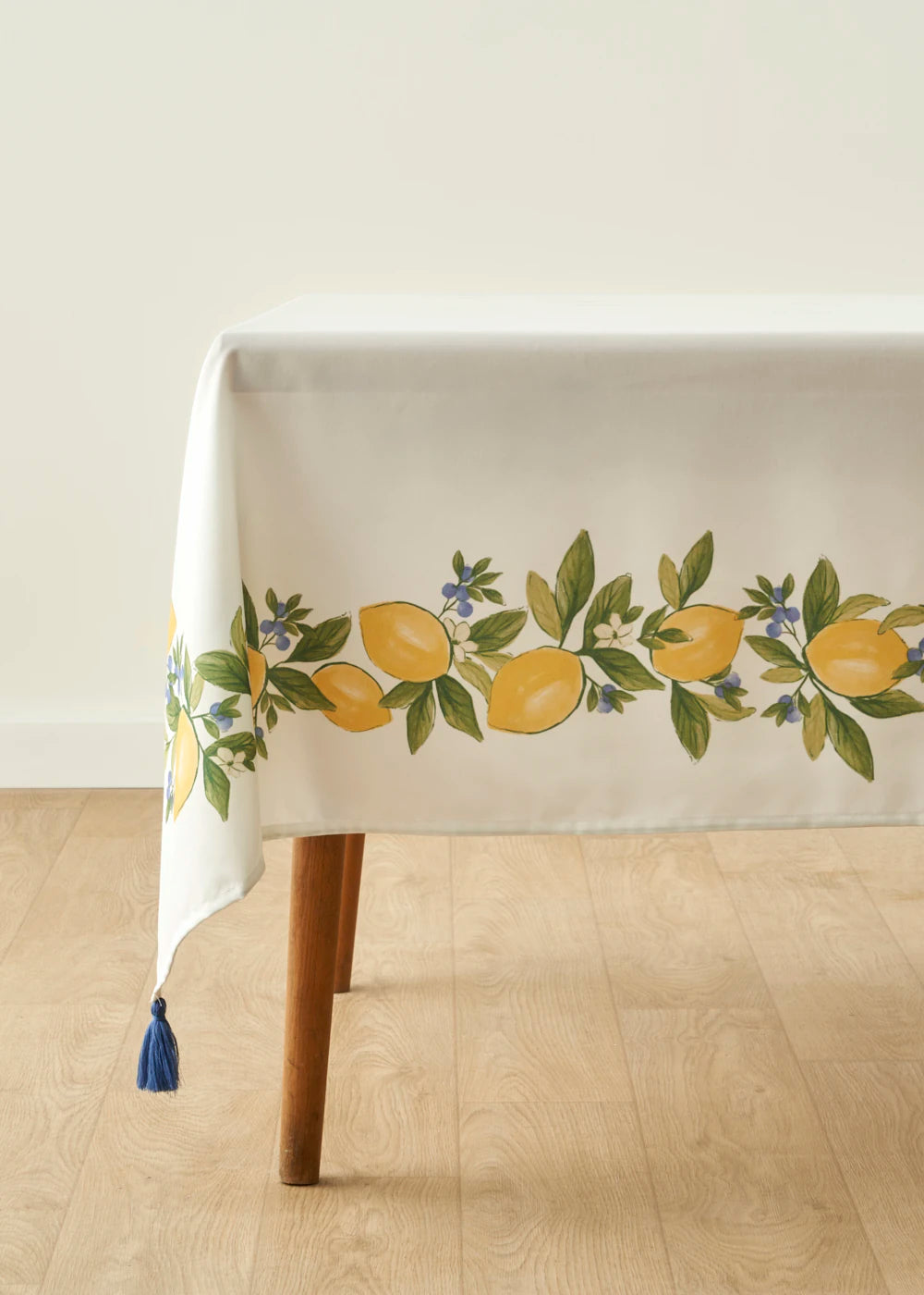 Lemoncello Pamuklu Masa Örtüsü Sarı (150x250 cm)