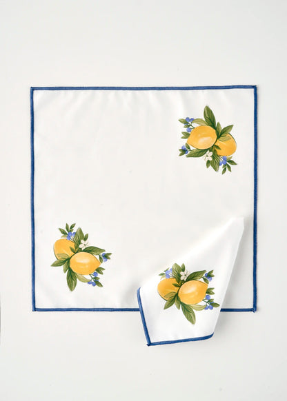 Lemoncello Pamuklu Peçete Sarı (40x40 cm)