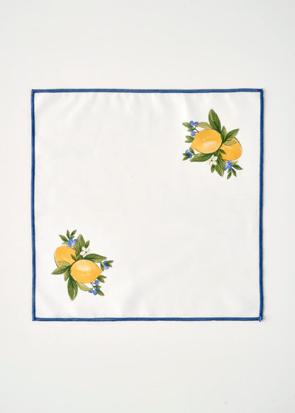 Lemoncello Pamuklu Peçete Sarı (40x40 cm)