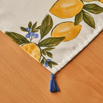 Lemoncello Pamuklu Runner Sarı (50x150 cm)