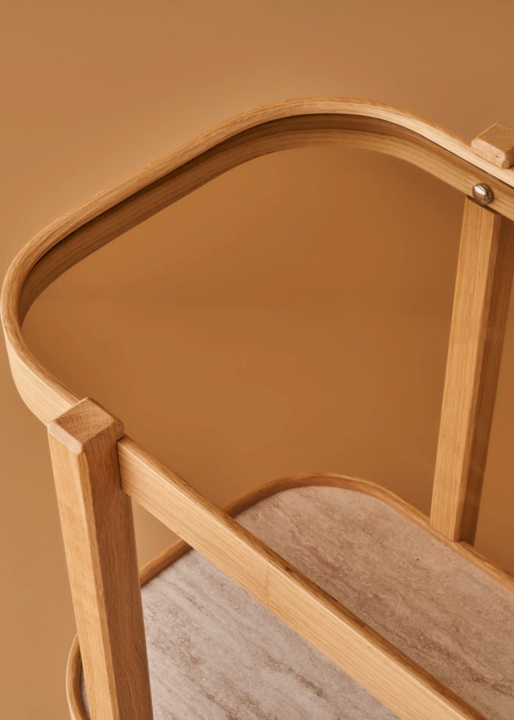 Retro Dresuar Meşe (42x85x103 cm) - MEŞE-BEYAZ - 42x85x103 cm - 7