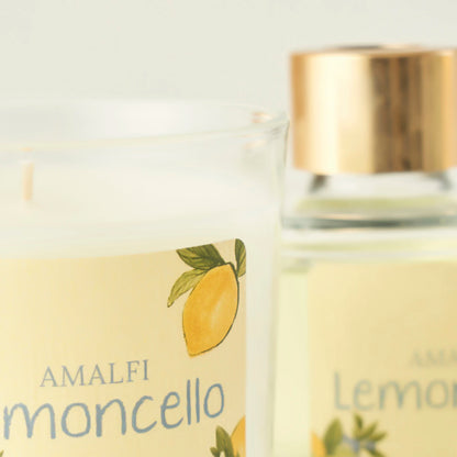 Lemoncello Amalfi Oda Kokusu & Mum Hediye Seti Sarı - 3