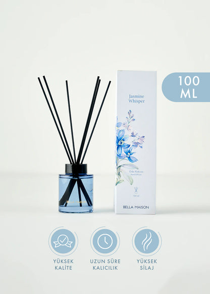 Jasmine Whisper Çubuklu Oda Kokusu Mavi (100 ml)