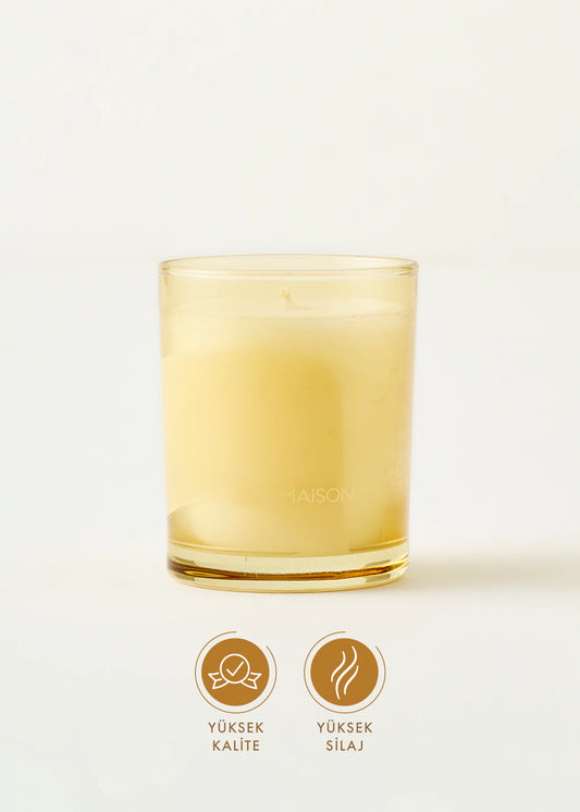 Amberwood Trail Soya Wax Kokulu Mum Sarı (120 gr)
