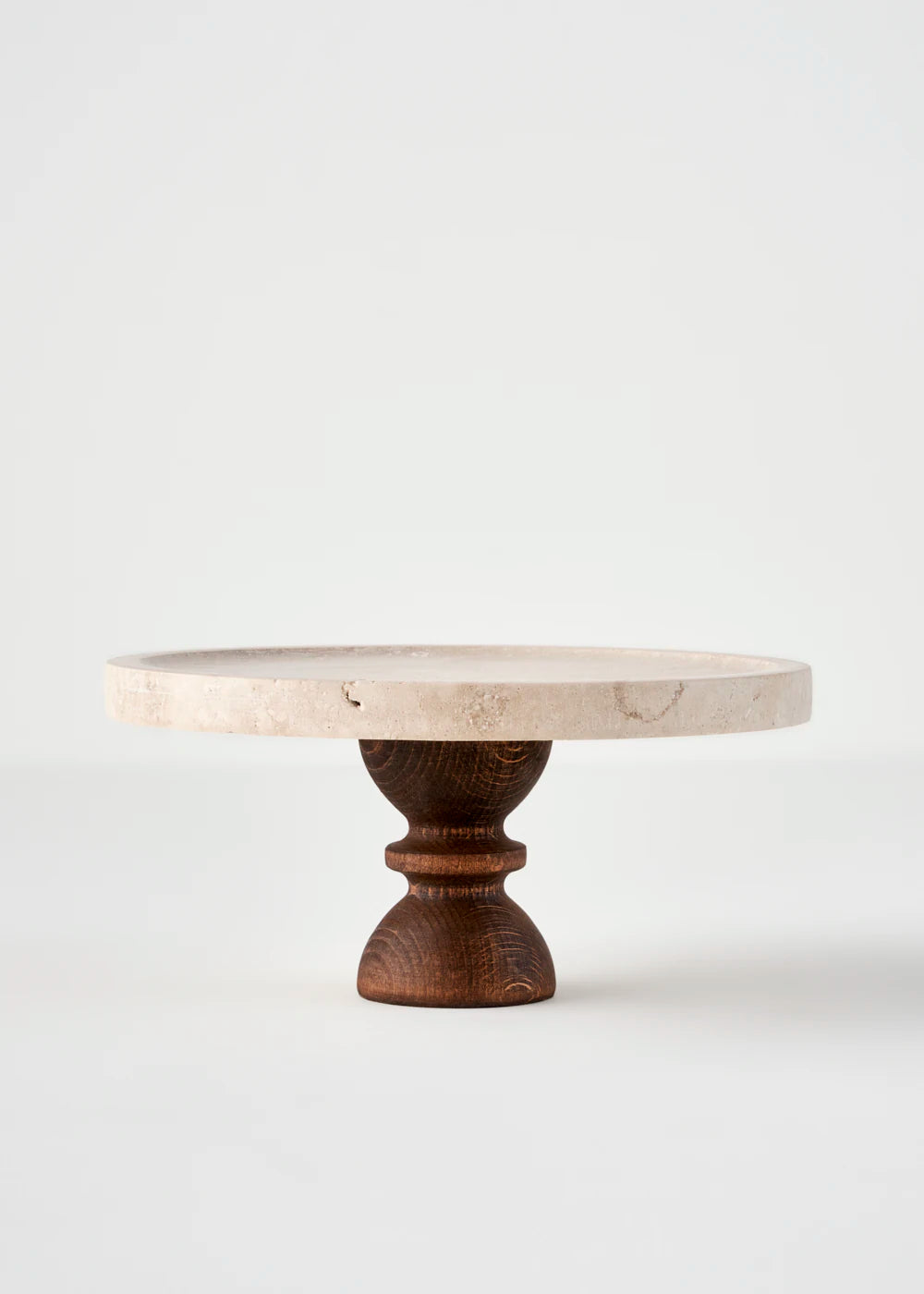 Ephesus Traverten Kek Standı Naturel (25 cm)