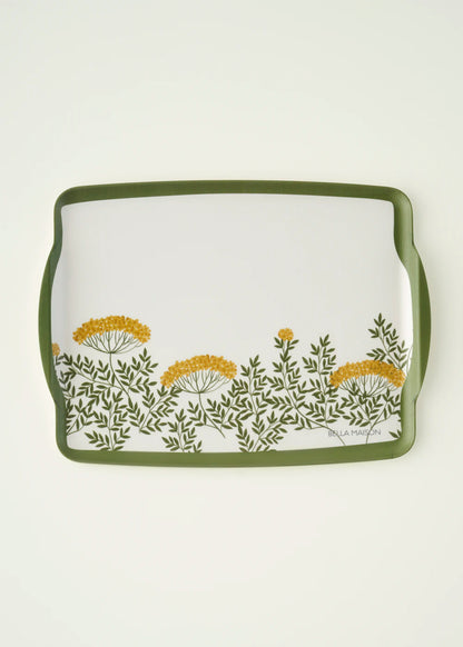 Garden Melamin Tepsi Yeşil (42x31 cm)