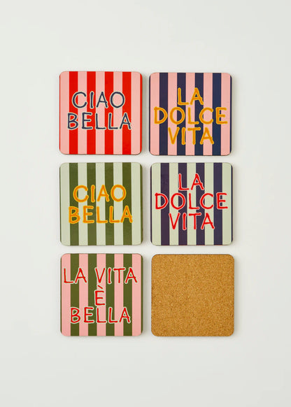 Line 6'lı Bardak Altlığı (10x10 cm) - 2