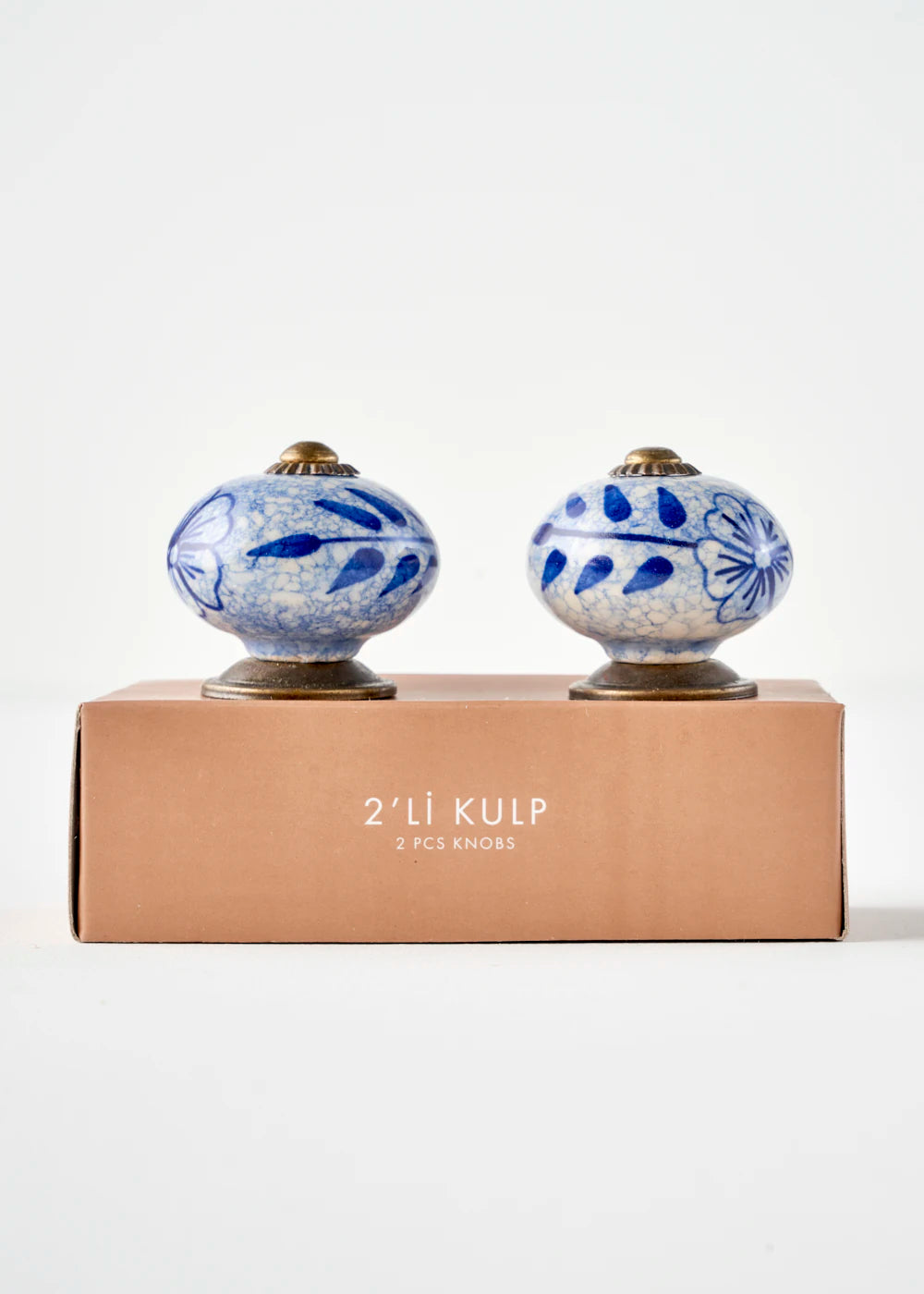 Cora Kulp 4'lü Mavi (6,5x4x4 cm) - 3