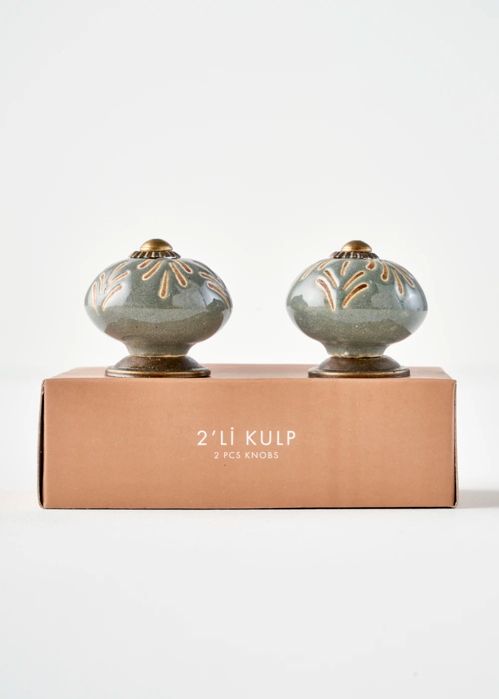 Mavis Kulp 4'lü Gri (6,5x4x4 cm) - 3