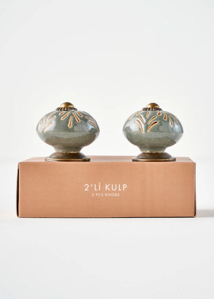 Mavis Kulp 4'lü Gri (6,5x4x4 cm)
