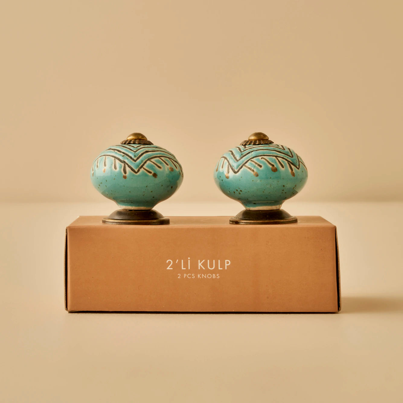 Lyric Kulp 4'lü Mavi (6,5x4x4 cm) - 4