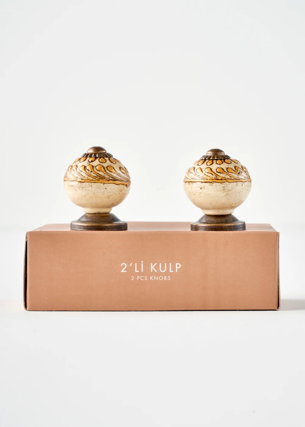 Tess Kulp 4'lü Kahverengi (6,5x3x3 cm) - 3