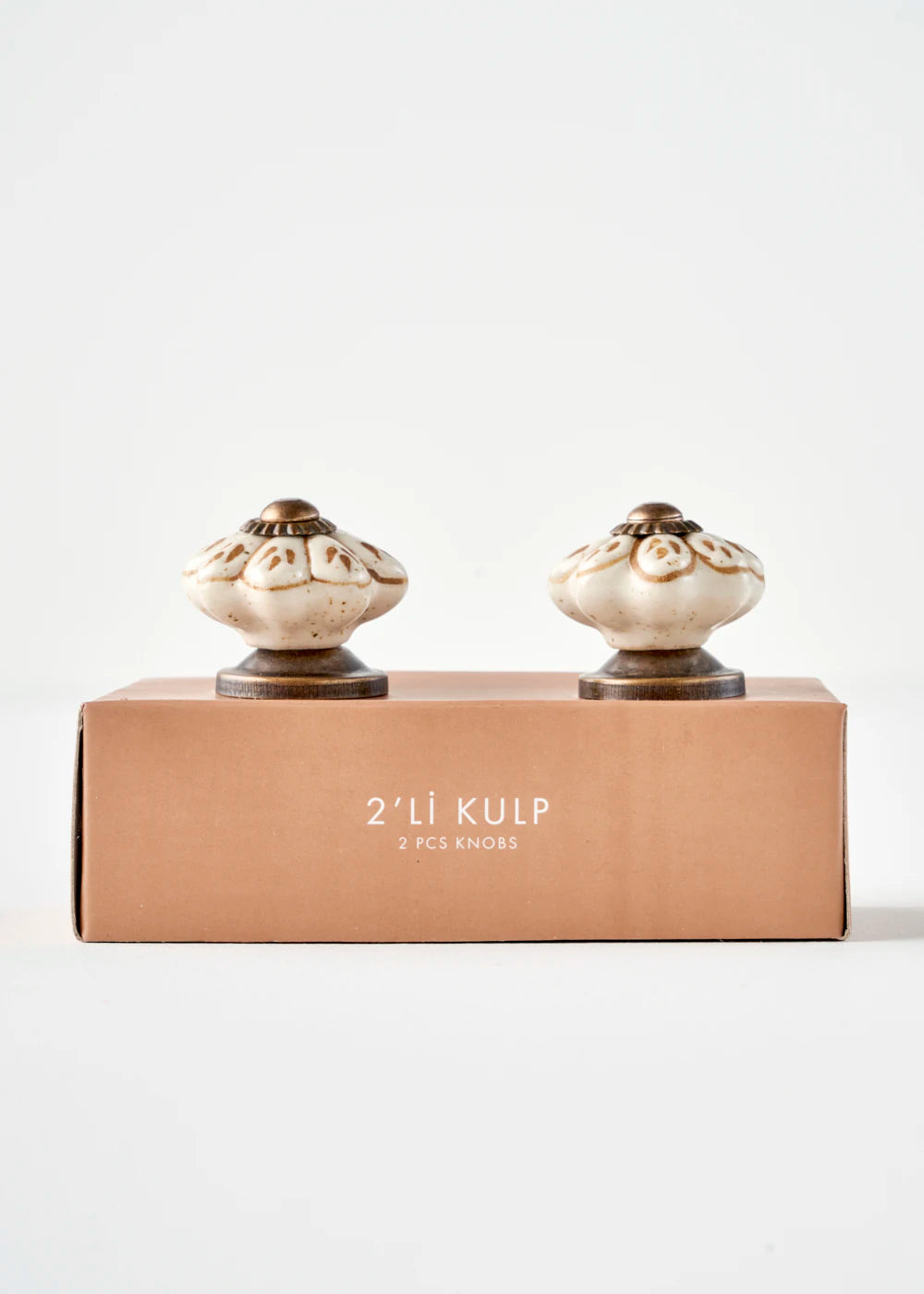 Dulcie Kulp 4'lü Beyaz (6,5x3x3 cm) - 3