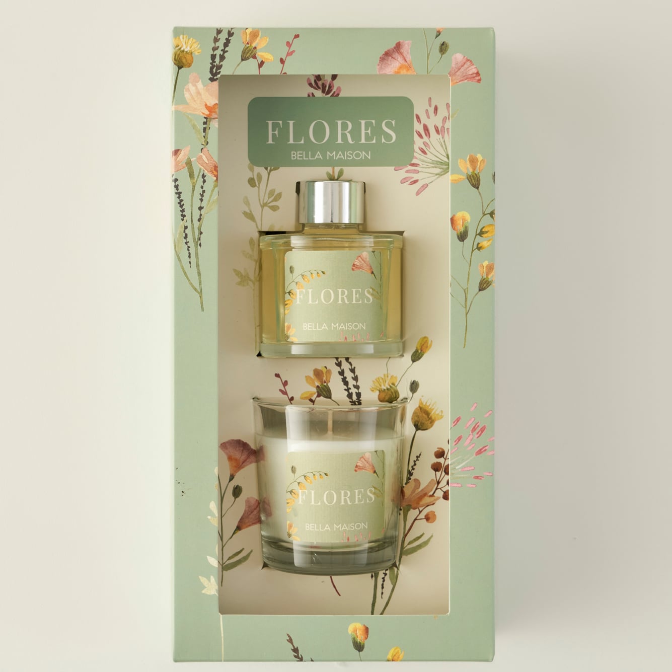 Flores Oda Kokusu Mum Seti Yeşil