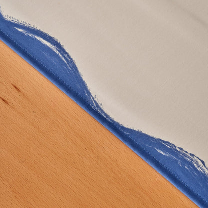 Marine Pamuklu Püsküllü Masa Örtüsü Beyaz (150x250 cm) - 2