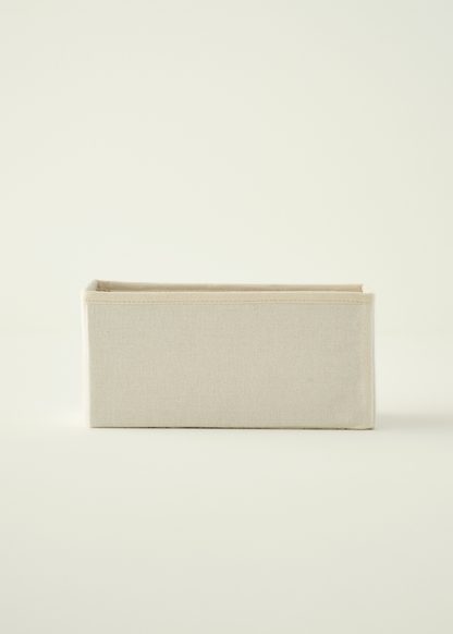 Ella Katlanabilir Organizer Sepet Naturel (28x13x13 cm)