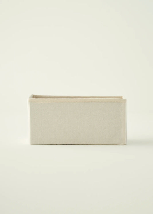 Ella Katlanabilir Organizer Sepet Naturel (28x13x13 cm)