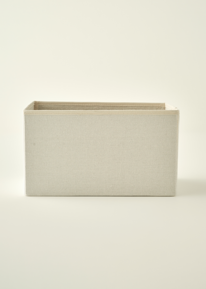 Ella Katlanabilir Organizer Sepet Naturel (28x13x13 cm)