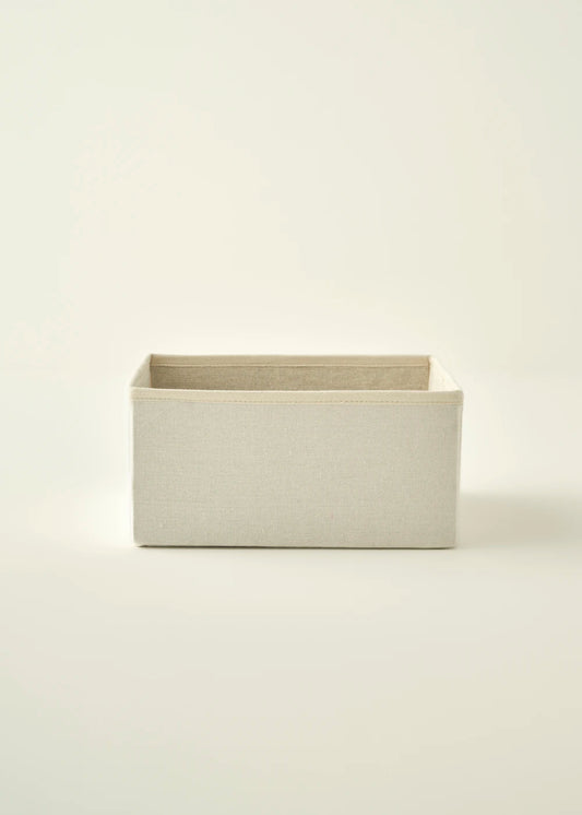 Ella Katlanabilir Organizer Sepet Naturel (28x28x13 cm)
