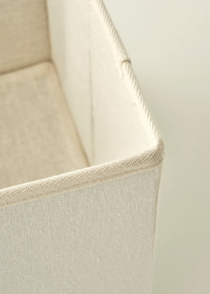 Ella Katlanabilir Organizer Sepet Naturel (28x13x13 cm) - 28x28x13 cm - NATUREL - 4