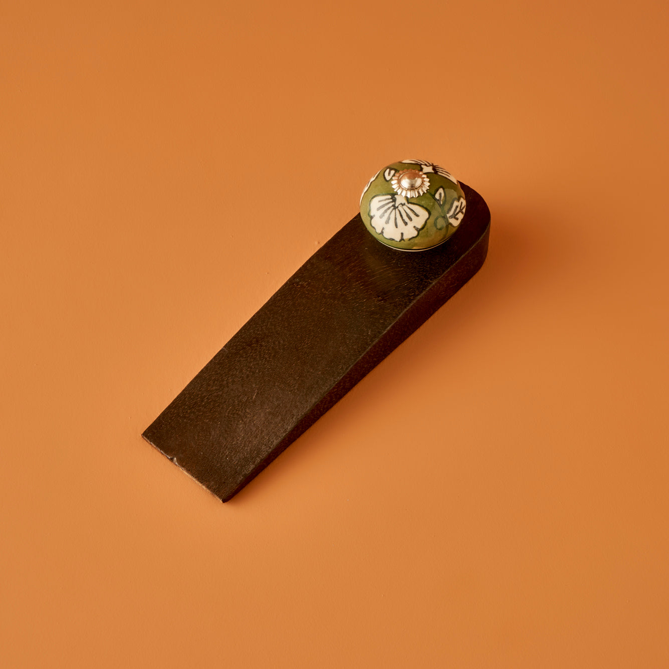 Leya Mango Ağacı Kapı Stoperi 2'li Siyah (16x4,5x5 cm) - 3