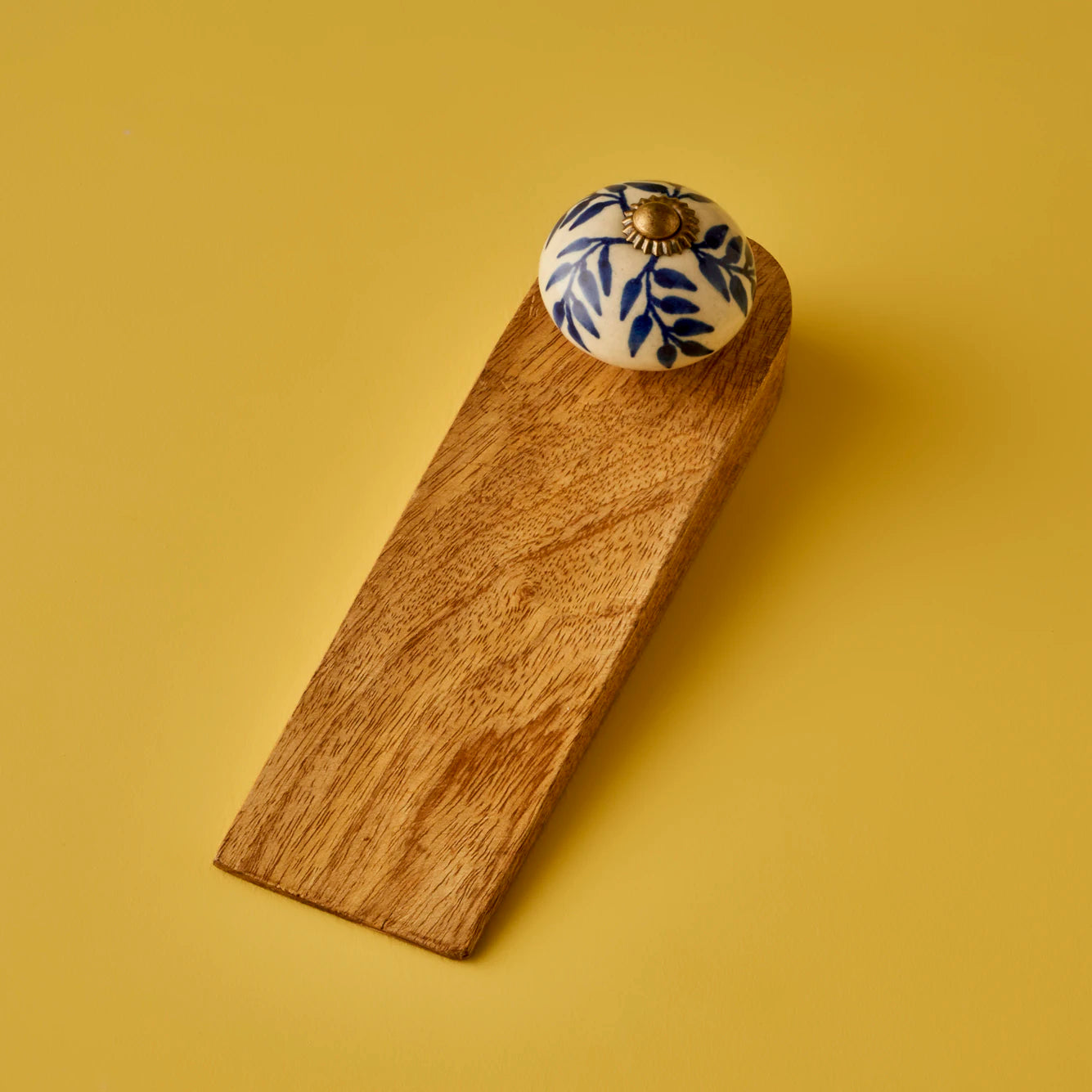 Maia Mango Ağacı Kapı Stoperi 2'li Naturel (16x4,5x5 cm) - 3