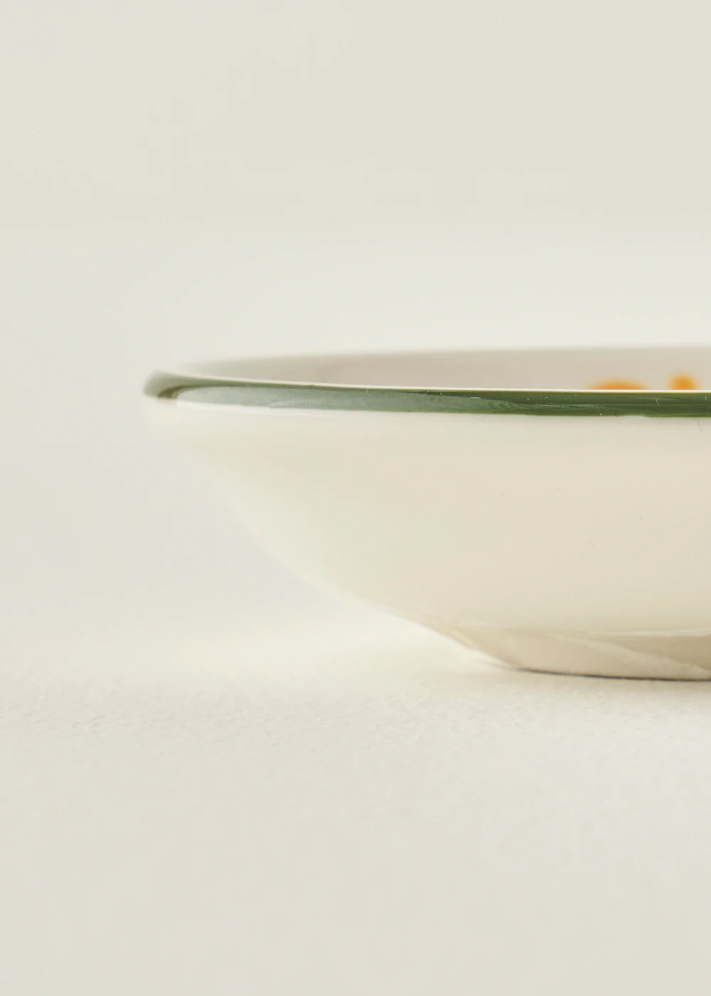 Line Porselen Küçük Sunum Kasesi Yeşil (9,5 cm) - 3