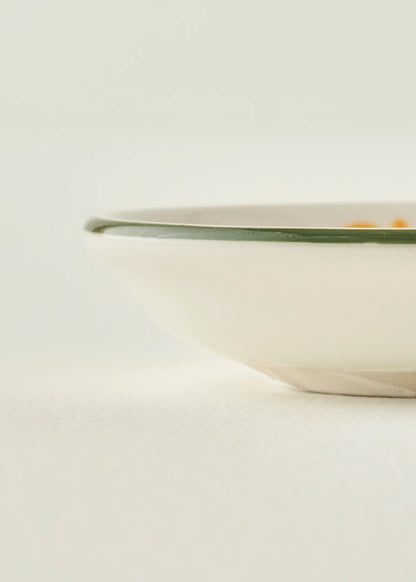 Line Porselen Küçük Sunum Kasesi Yeşil (9,5 cm)