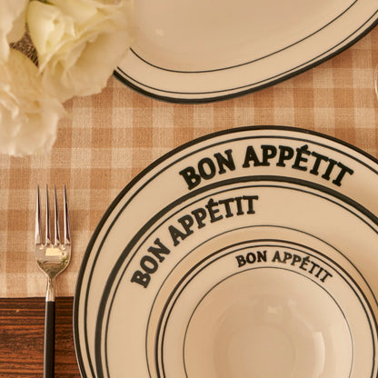 Bon Appetit 56 Parça Sofra Seti Siyah - 3