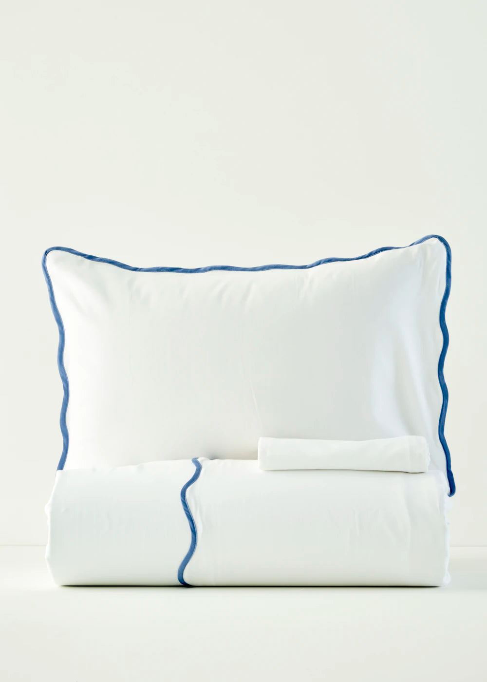 %100 Pamuk Saten Scallop - 3