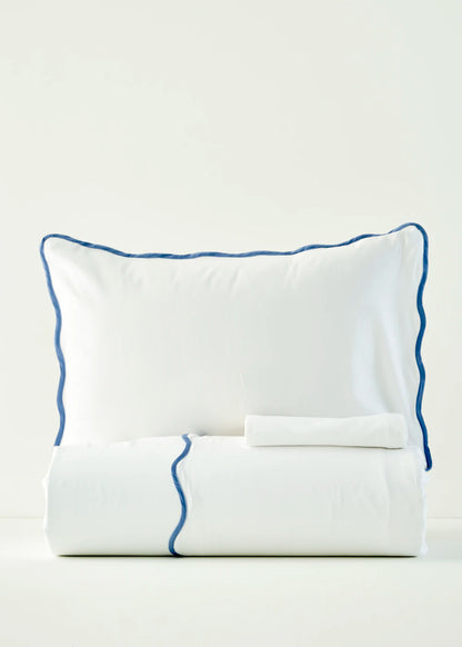 %100 Pamuk Saten Scallop - 3