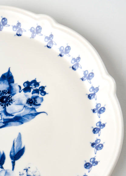 Vanessa Stoneware Sunum Tabağı Mavi (32 cm) - 2