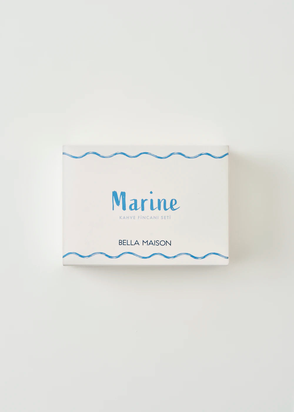Marine Porselen 2'li Kahve Fincanı Seti Mavi (90 cc) - 4