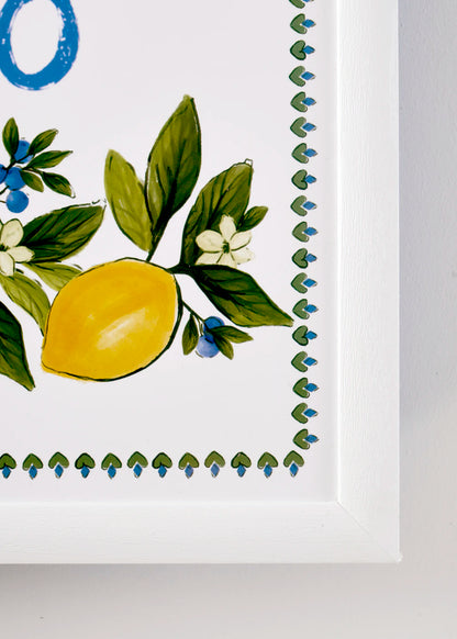 Lemoncello Tepsili Diz Minderi (45,5x36x8 cm)