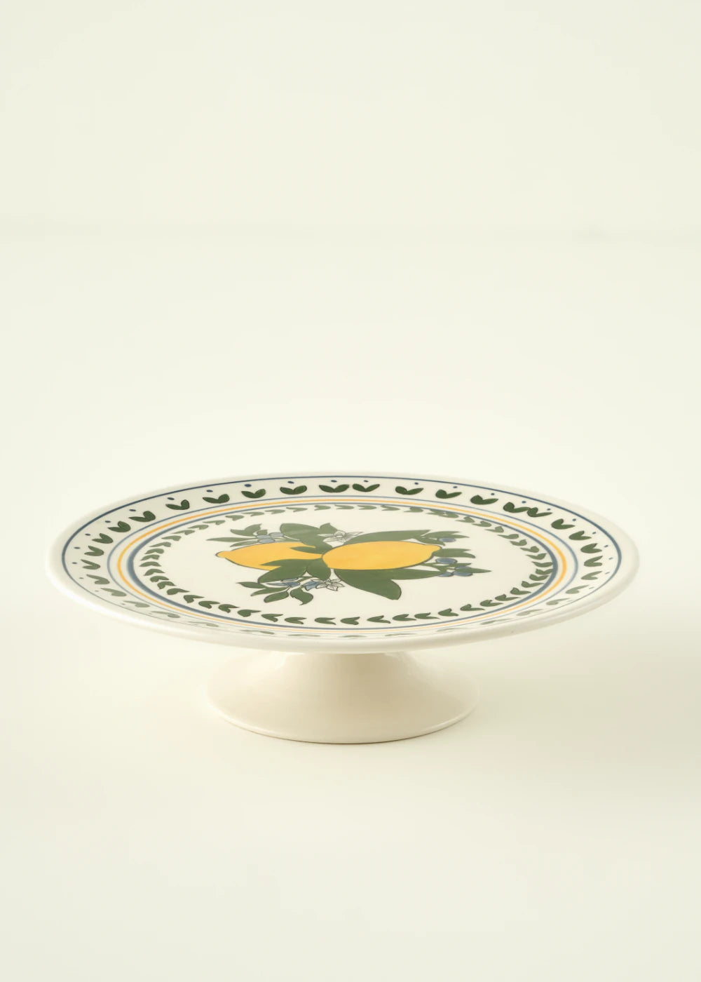 Lemoncello Seramik Kek Standı (30 cm)