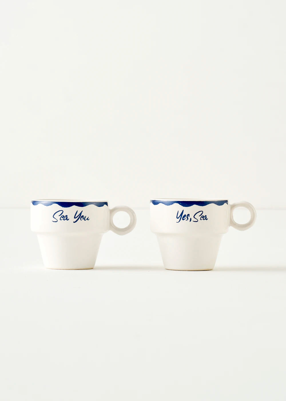 Marine Seramik 2'li Espresso Seti Mavi (105 cc) - 2