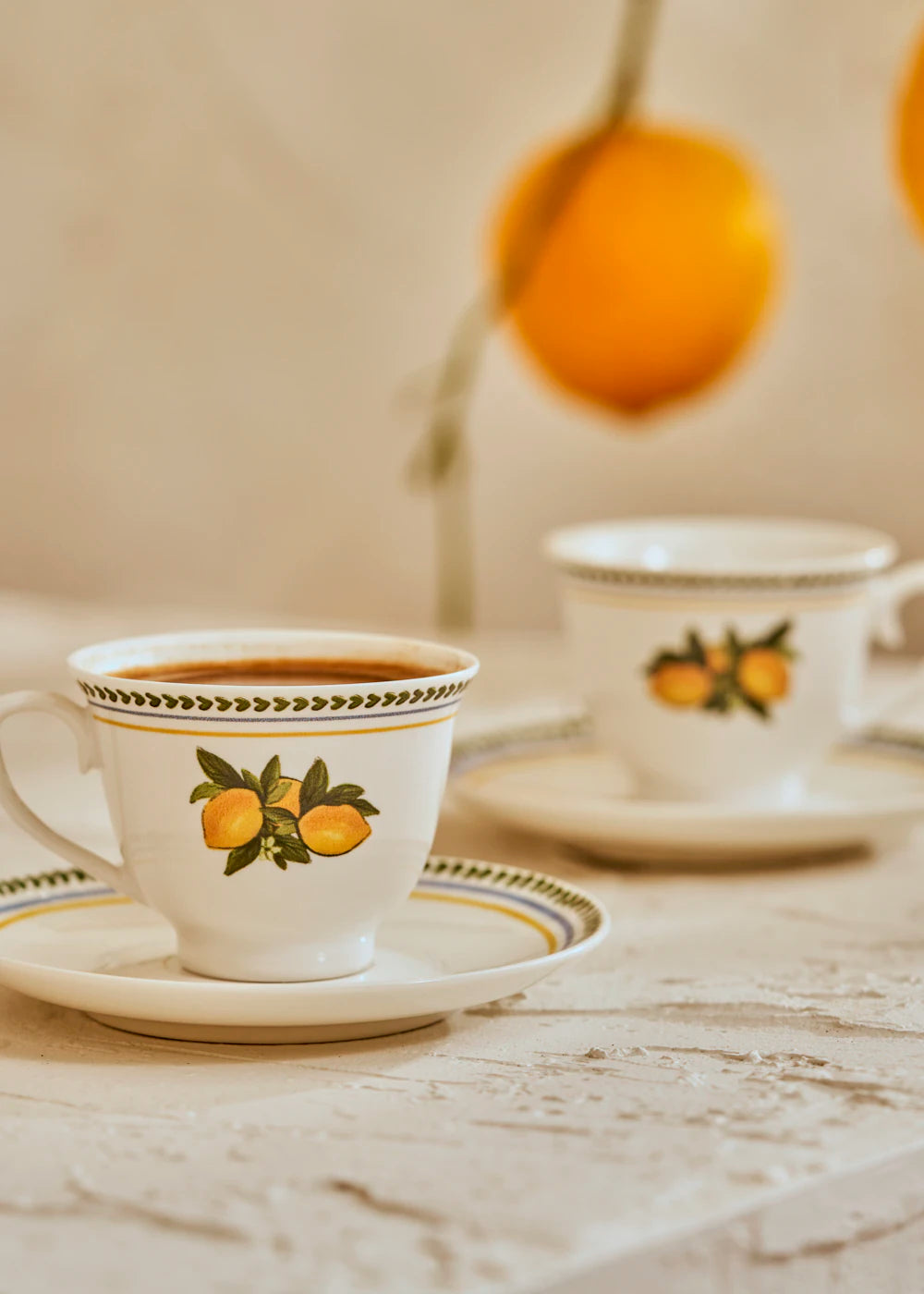 Lemoncello Porselen 2'li Kahve Fincanı Seti (90 cc) - 3