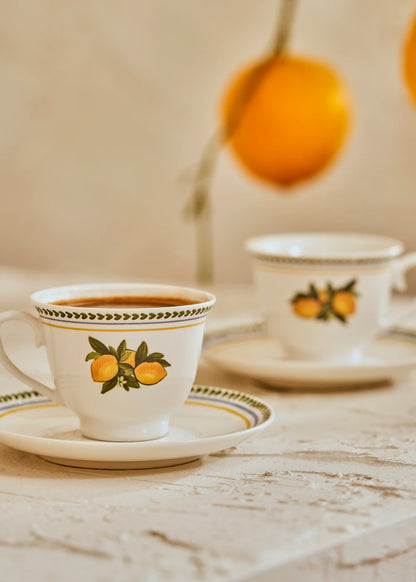 Lemoncello Porselen 2'li Kahve Fincanı Seti (90 cc)