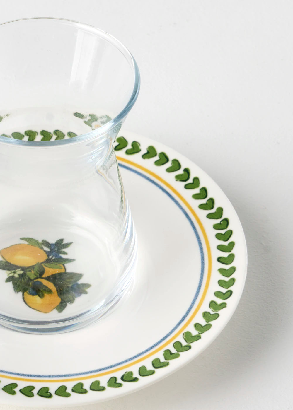 Lemoncello Porselen 6'lı Çay Bardağı Seti (170 cc) - 2