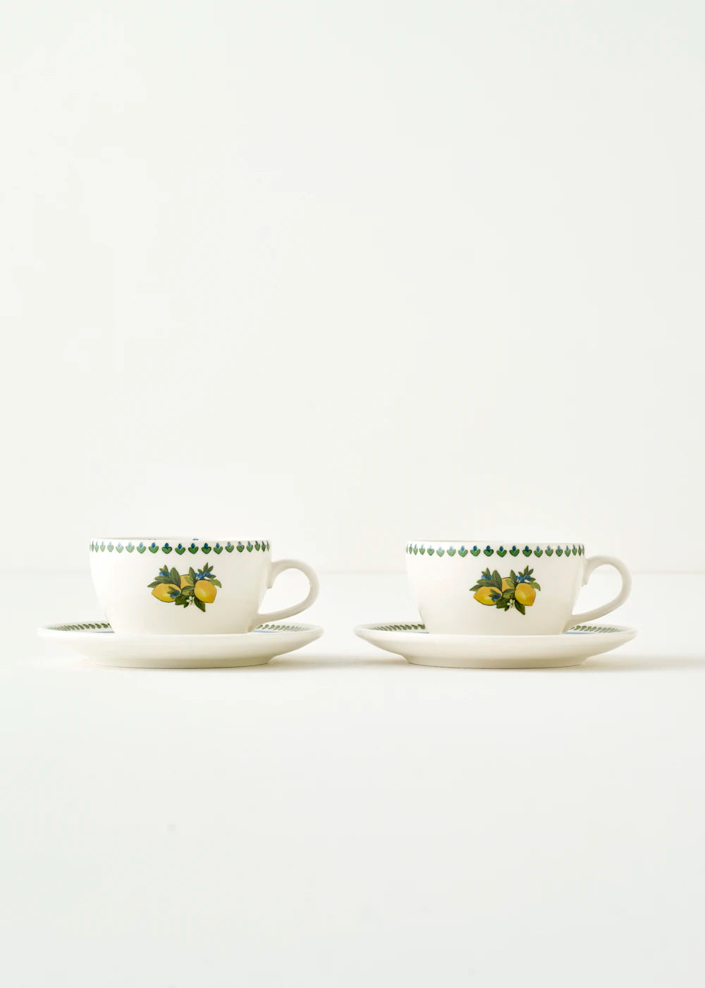 Lemoncello Porselen 2'li Çay Fincanı Seti (270 cc)