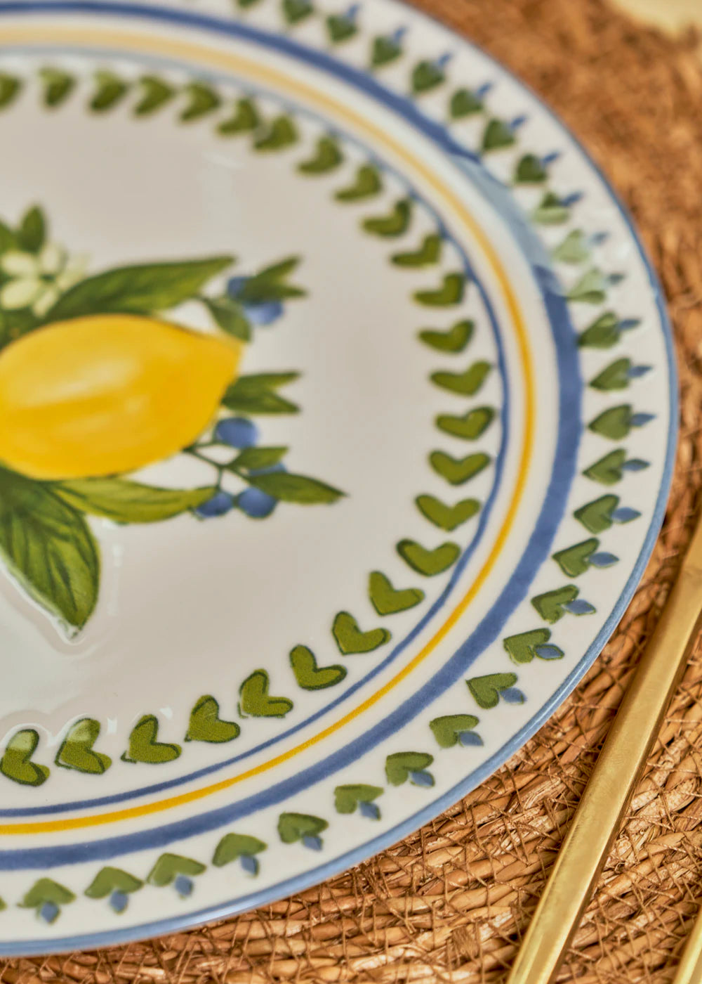 Lemoncello Porselen 24 Parça 6 Kişilik Yemek Takımı - 5