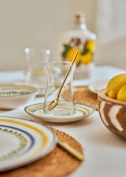 Lemoncello Porselen 26 Parça 6 Kişilik Kahvaltı Takımı - 6