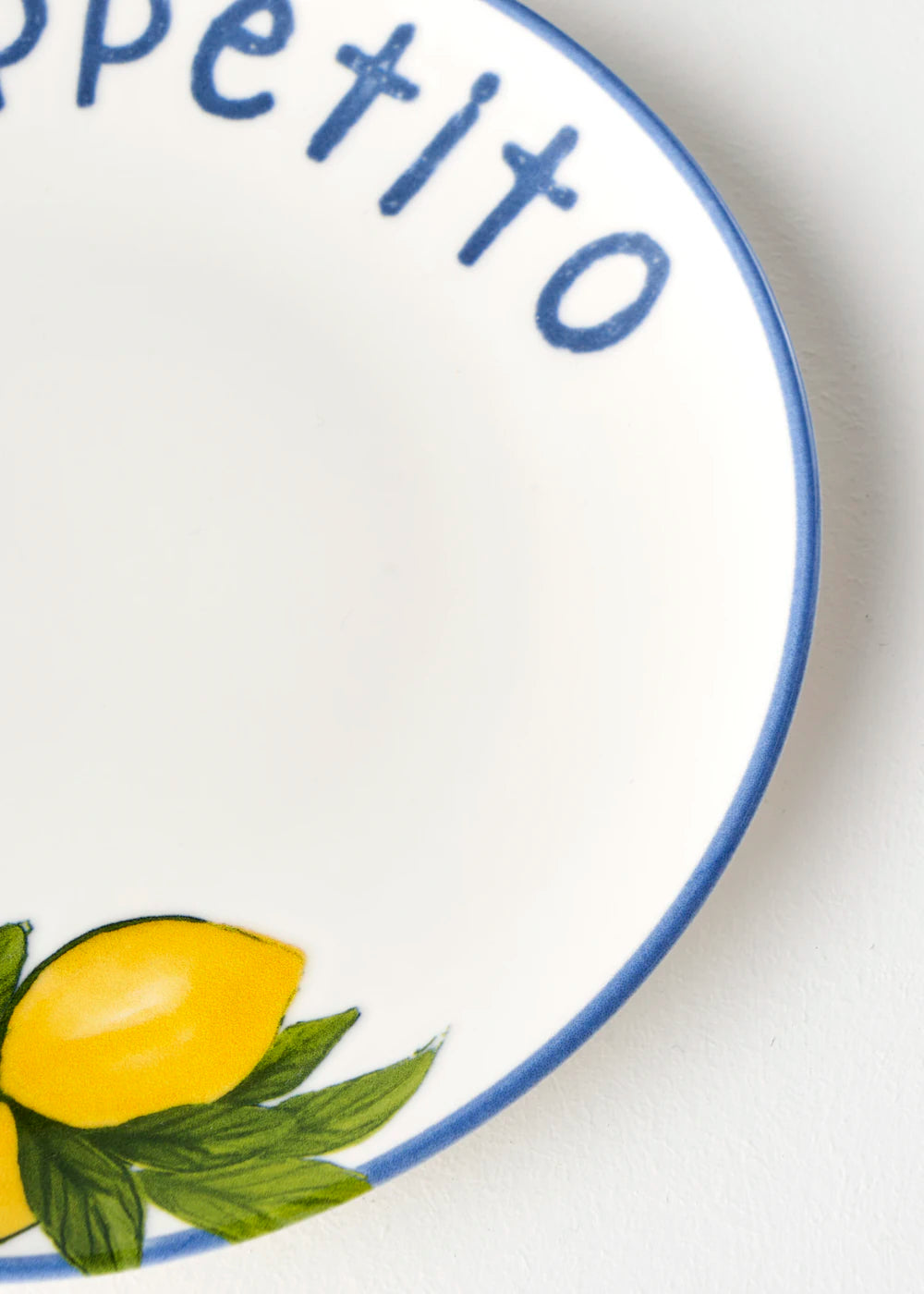 Lemoncello Porselen 6'lı Pasta Tabağı Seti (19 cm) - 3